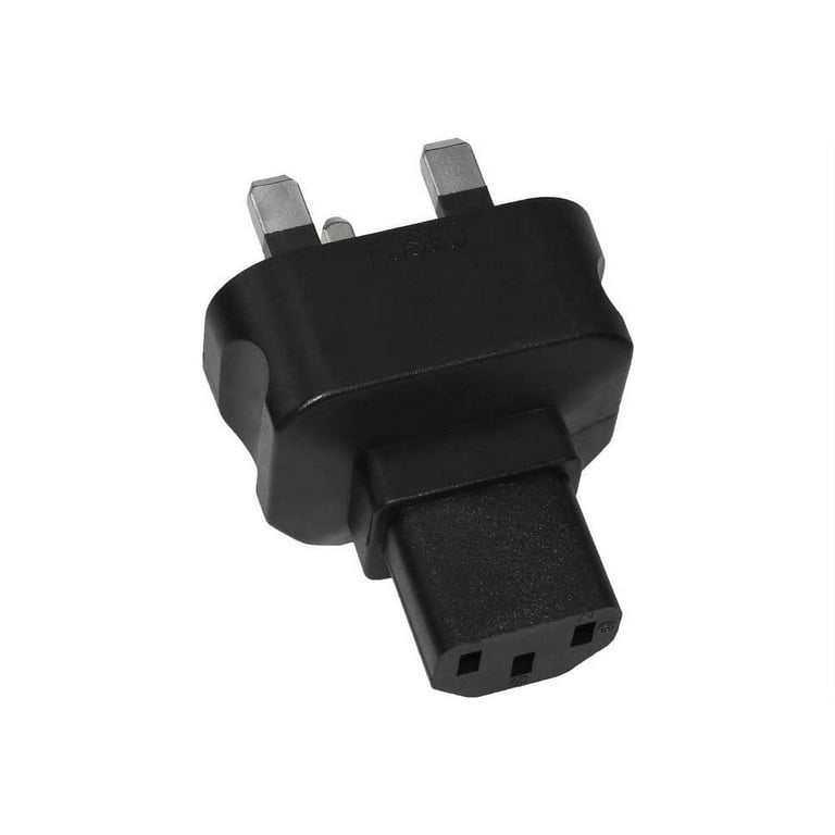 西LP S?ber Reddo 0602445811878 Universal /00260 BS 1363 UK 2-Pole Plug to C7P Polarized Power Cord Fused 10A