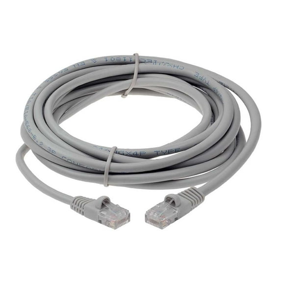 SF Cable Cat5e Crossover Networking Cable, 50 feet - Gray