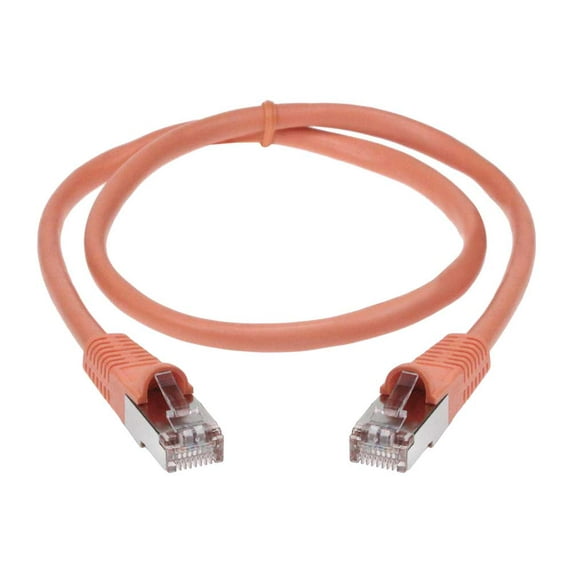 SF Cable Cat5e Shielded (STP) Ethernet Cable, 200 feet- Orange