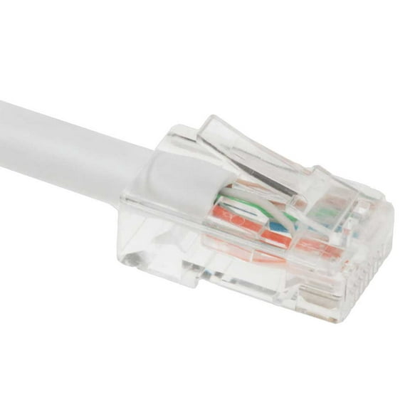 SF Cable Cat5e UTP Non-Booted Ethernet Cable, 30 feet - White