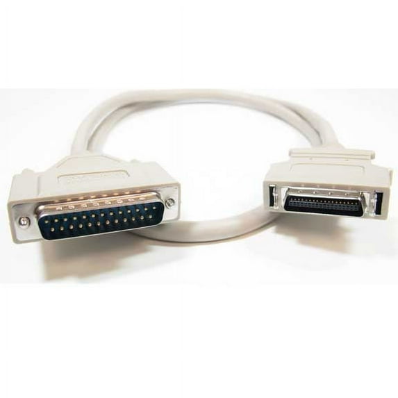 SF Cable DB25 to MicroCentronics 36 IEEE-1284 Printer Cable, 10 feet