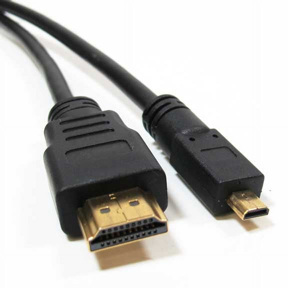 CABLE MICRO HDMI A HDMI DE 1.80 METROS FULL HD TRAUTECH – Compukaed