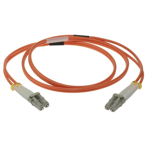SF Cable LC-LC Duplex Multimode 62.5/125 Fiber Optic Cable, 2 meter