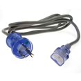 thumbnail image 1 of SF Cable  NEMA 5-15P to C13 Hospital Grade Power Cord, 10 feet - 18 AWG, 1 of 5