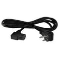 thumbnail image 1 of SF Cable NEMA 5-15P to C13 Standard Power Cord Right Angle, 3 feet - 18 AWG, 1 of 6