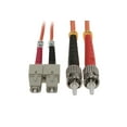 thumbnail image 1 of SF Cable ST-SC Duplex Multimode 50/125 Fiber Optic Cable, 2 meter, 1 of 1
