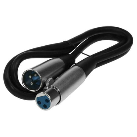 SF Cable XLR 3P Male to Female Microphone Cable, 25 feet