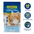 thumbnail interactive-video image 1 of PetSafe ScoopFree Premium Fresh Crystal Cat Litter, 10 lb Bag, Odor Control lasts up to 2.5 months, 1 of 10