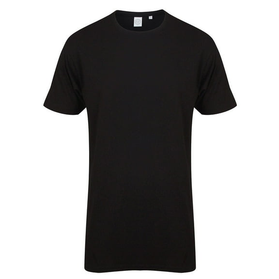SF Men Mens Dipped Hem Longline T-Shirt