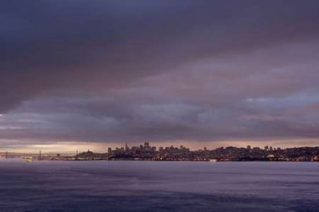 SF Skyline - 100 Canvas Art - Alan Blaustein (24 x 36)