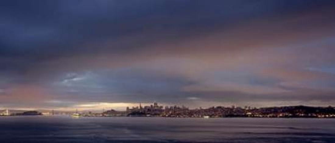 SF Skyline - 101 Canvas Art - Alan Blaustein (24 x 48)