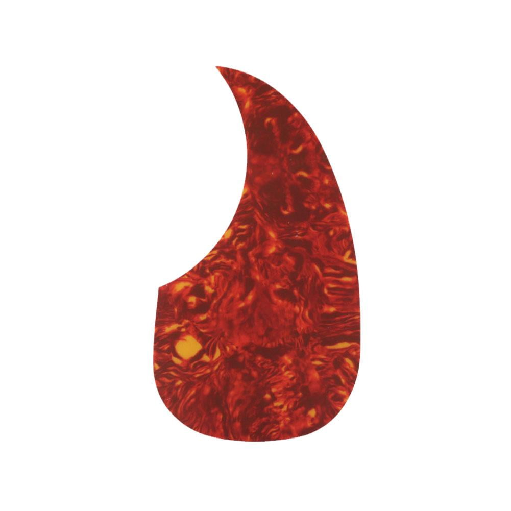 TOYANDONA 10pcs Self-adhesive Guitar Pickguard For Acoustic Guitar Impact Scratch Plate Lightweight Decorative Pickguards Water Drop Shape Design For