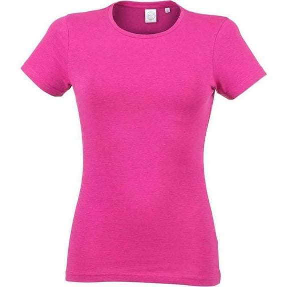 SF Womens Feel Good Heather Stretch T-Shirt
