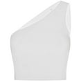 thumbnail image 1 of SF Womens One Shoulder Tank Top, 1 of 4
