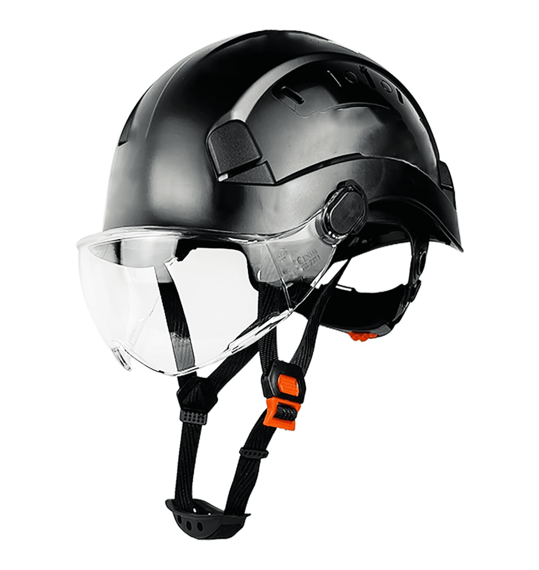 SF06 Construction Safety Helmet with Visor ABS Hard Hat
