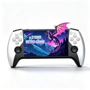 SF3500 Handheld Video Game System, 21000+ Classic Games Pre-Installed, 5-Inch HD IPS Screen & 14 Emulators, 5H Battery for Adults Travel Gift