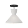 thumbnail image 1 of SF473710MBOP-Alora Lighting-Betty - 1 Light Semi-Flush Mount-11.13 Inches Tall and 10.25 Inches Wide-Matte Black Finish, 1 of 7