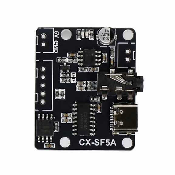 -SF5A Serial Port Control Voice Playback Module Board MP3 Music Player 5W MP3 Playback Serial Control Voice Module A