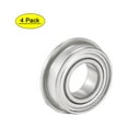 thumbnail image 1 of SF688ZZ 8x16x5mm Stainless Steel Flanged Ball Bearings Double Shielded 4 Pack, 1 of 5