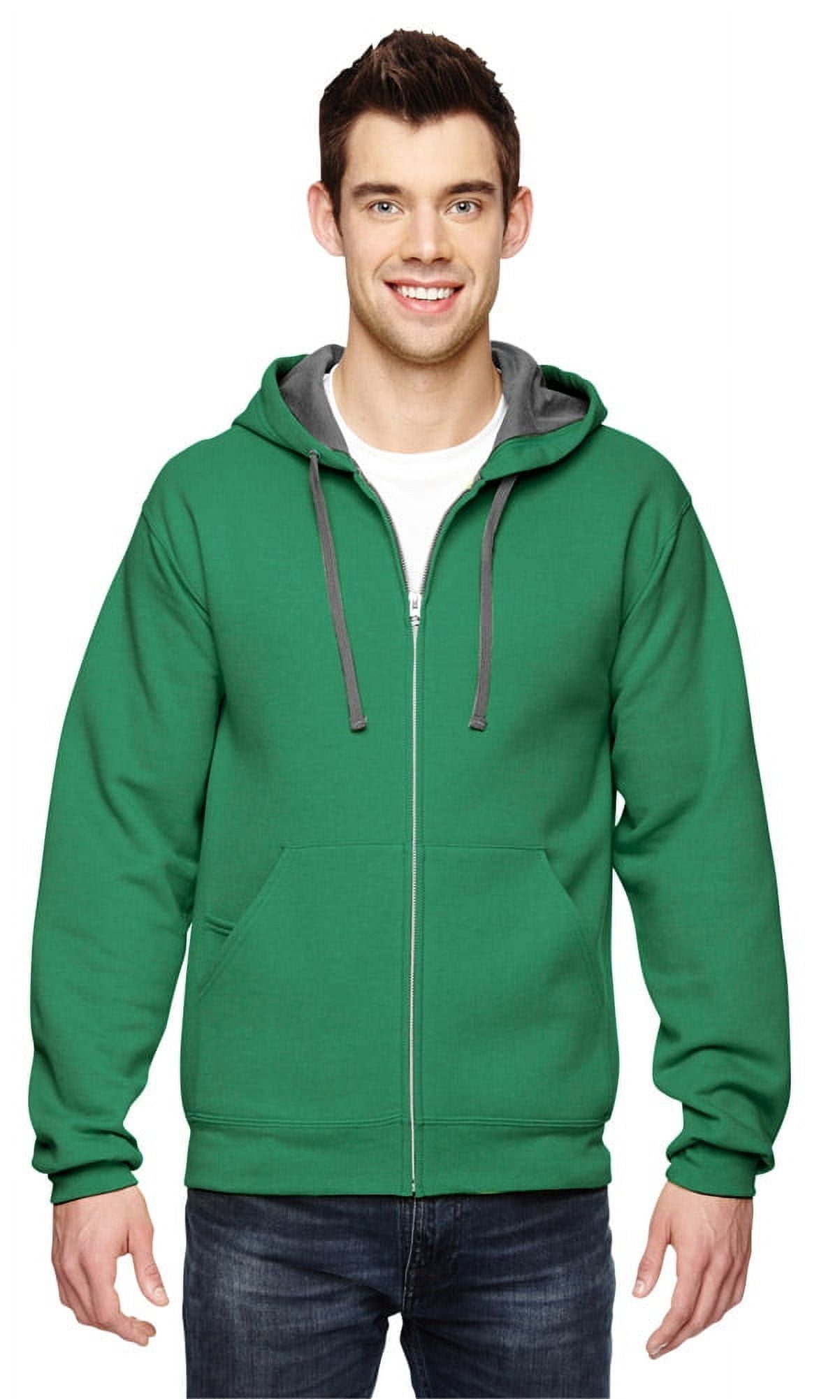 Fruit of the Loom SF73R Softspun Full-Zip Hooded Sweatshirt