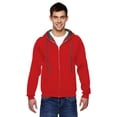 thumbnail image 1 of SF73R Full-Zip Sweatshirt -Fiery Red-Small, 1 of 2