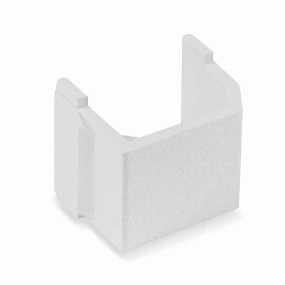Hubbell SFBW10 Faceplate Module - White, PK10 SFBW10