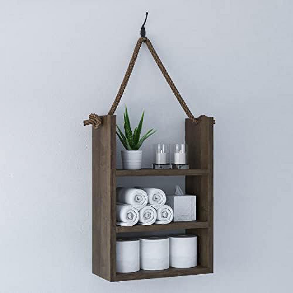 SFC Rustic Wood Bathroom Shelf Over Toilet, Bathroom Der, Bathroom