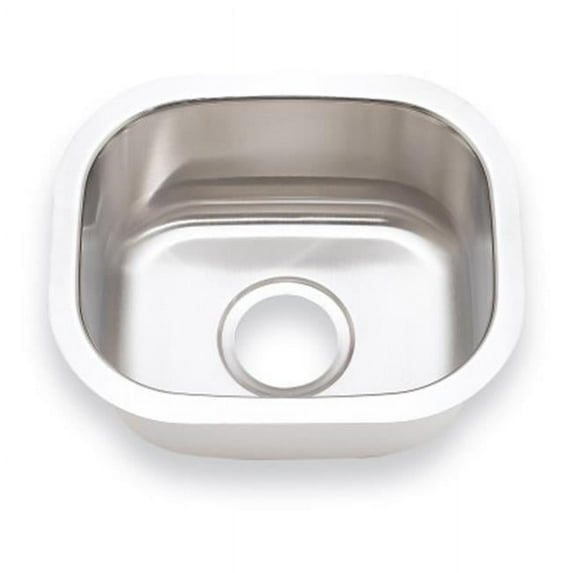 SFC SM1512 Undermount Bar Sink, 15 x 12.75 x 7 in.