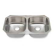 SFC SM502 Undermount Double Bowl Kitchen Sink- 33.25 x 18.125 x 9 in.