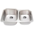 thumbnail image 1 of SFC SM503R Undermount Double Bowl Kitchen Sink- 32 x 20.75 x 9 in., 1 of 1