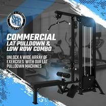 Selectorized Back  Ab Combo Machine w/ 250lb weight stack (New)