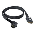 thumbnail image 1 of SFF 8087 to Right Angled MiniSAS 8643 Internal Cable for Hard Drives and Server Connection with Coaxials Interfaces, 1 of 8
