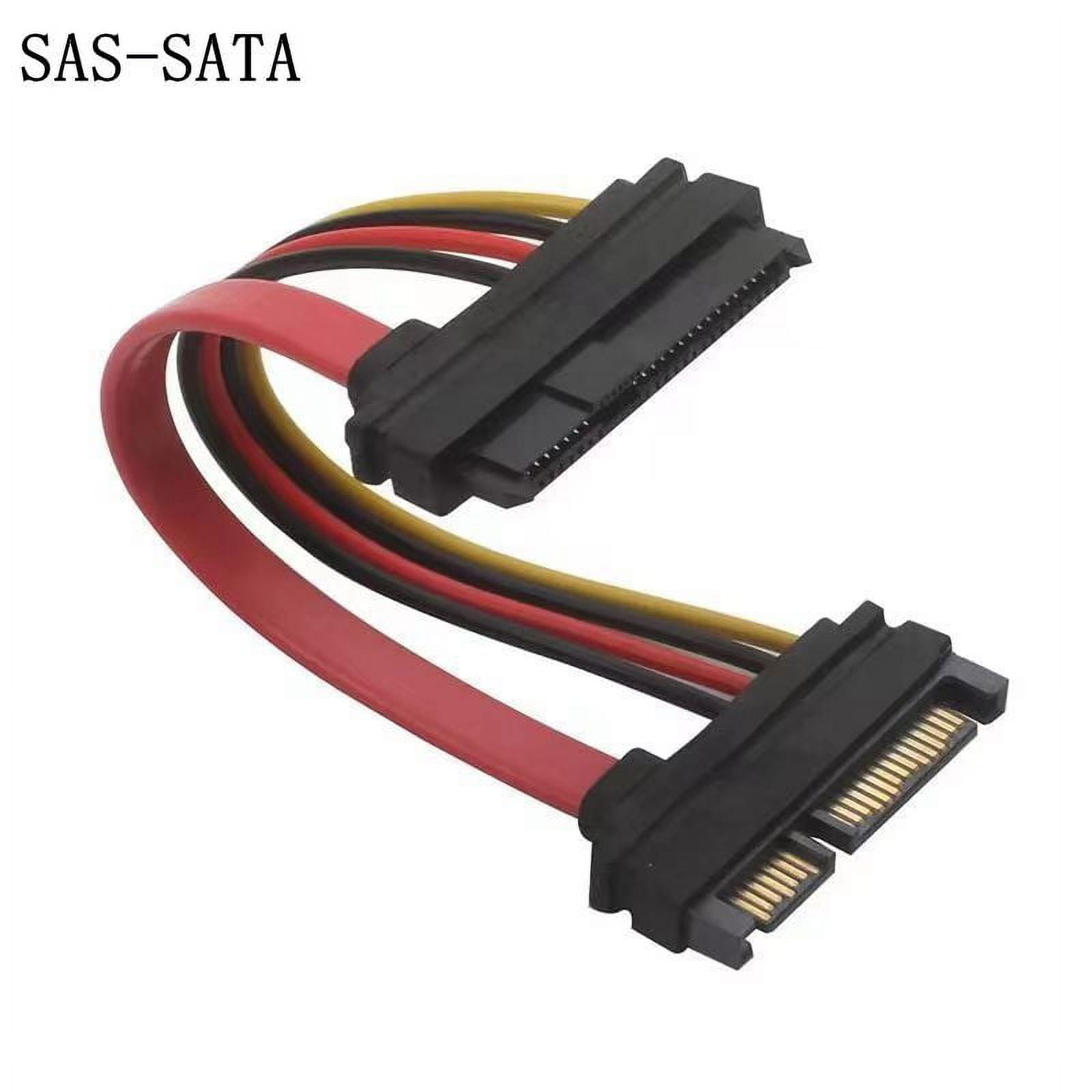 SFF-8482 Motherboard SAS 29P Female To SATA 22P Male Cable 7 15PIN Power Cable SAS Hard Disk Server To SATA 0.15M 0.3M 0.5M
