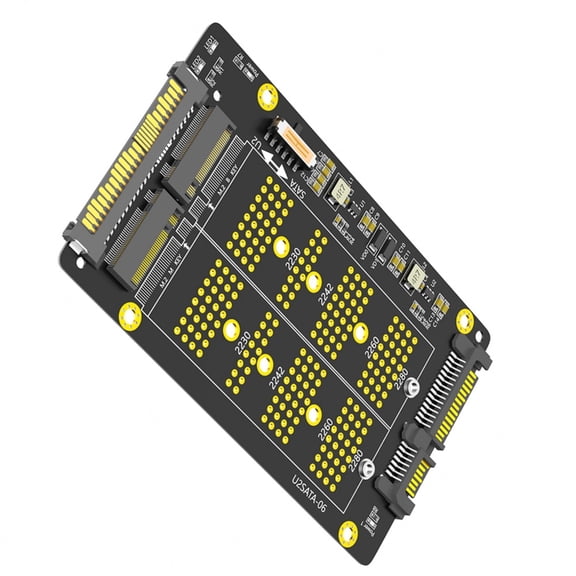 SFF-8639 NVME to NGFF B+M Key PCIe SSDs Adapters Card Conversion for Desktop