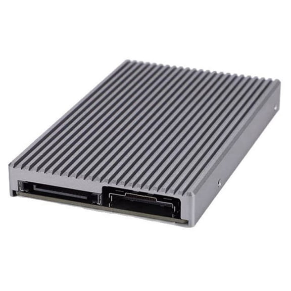 SFF-8654 8i to Dual M.2 2280 NVME Adapter Power Supply Motherboard Support PCIe Bifurcation M2 SSD Riser Card Board