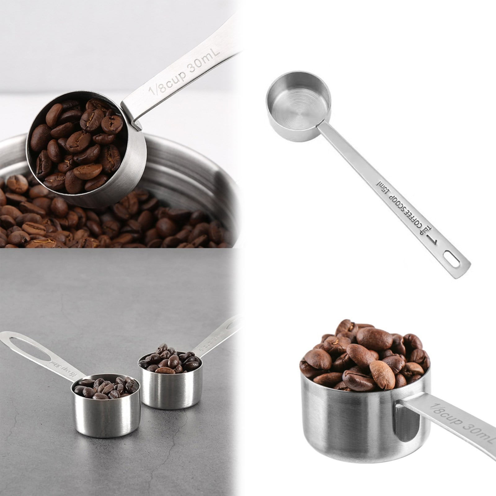 SFHJHASH Kitchen musthave gift bag,Coffee Spoon Stainless 30ML