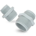 thumbnail image 1 of Green Expert Plastic Adapter Kit 1" NPT Male to 3/4" GHT Male for Water Pumps and Hoses Easy Connection Well Pump Connector Accessory Replacement, 2PCS, 1 of 6