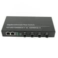 SFP Fiber Switch Up To 120km 4 Optical Port 2 Electrical Port