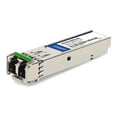 thumbnail image 1 of AddOn - SFP+ transceiver module - 10GbE - 10GBase-CWDM - LC single-mode - up to 24.9 miles - 1530 nm - TAA Compliant - for HPE Aruba 2930F 24G 4SFP+, 2930F 48G 4SFP+, 2930F 48G PoE+ 4SFP+, 5406 zl, 1 of 4