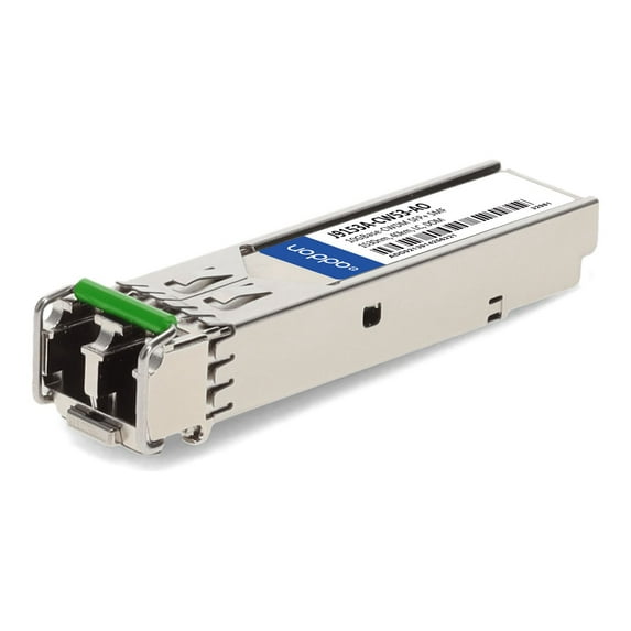AddOn - SFP+ transceiver module - 10GbE - 10GBase-CWDM - LC single-mode - up to 24.9 miles - 1530 nm - TAA Compliant - for HPE Aruba 2930F 24G 4SFP+, 2930F 48G 4SFP+, 2930F 48G PoE+ 4SFP+, 5406 zl