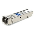 thumbnail image 1 of AddOn - SFP+ transceiver module (equivalent to: Ciena XCVR-S80W56) - 10GbE - 10GBase-DWDM - LC single-mode - up to 49.7 miles - channel: 56 - 1532.68 nm - TAA Compliant, 1 of 8
