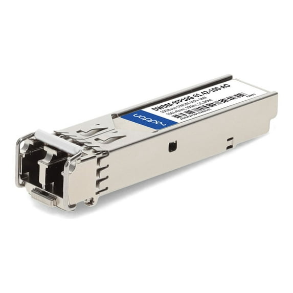 AddOn - SFP+ transceiver module (equivalent to: Cisco DWDM-SFP10G-61.42) - 10GbE - 10GBase-DWDM - LC single-mode - up to 62.2 miles - channel: 20 - 1561.42 nm - TAA Compliant - for P/N: N520-20G4Z-A-RF, N9KC93180YCEX24-RF, N9KC93180YCFX24-RF, NCS4200-1T8LRPS-RF