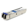 thumbnail image 1 of AddOn - SFP (mini-GBIC) transceiver module - 4Gb Fibre Channel - Fibre Channel, CWDM - LC single-mode - up to 24.9 miles - 1510 nm - TAA Compliant, 1 of 8