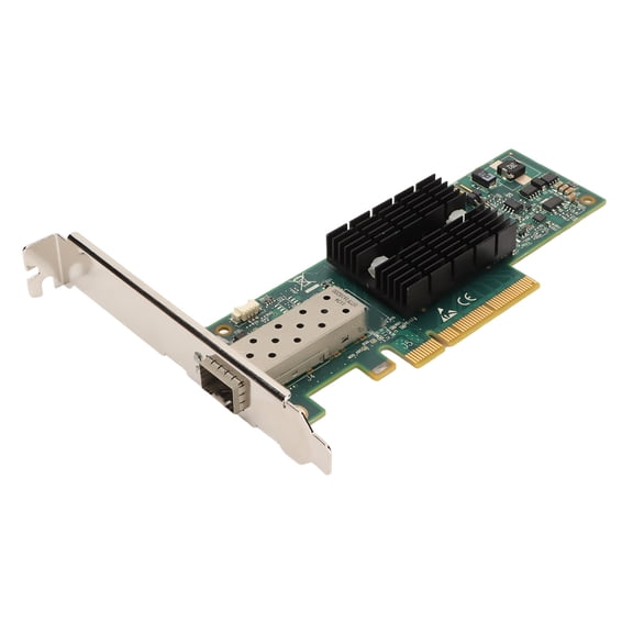SFP+ PCIE 10Gbps Network Card Dual Port PCI Express LAN Adapter 10 Gigabit PCI Express Network Adapter Card for Computer Servers (7.87 x 5.51 inches / 20 x 14 cm)