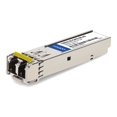 thumbnail image 1 of AddOn - SFP (mini-GBIC) transceiver module (equivalent to: Intel TXN22120-CW55-80) - 1GbE - 1000Base-CWDM - LC single-mode - up to 49.7 miles - 1550 nm - TAA Compliant, 1 of 3