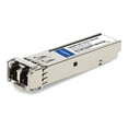 thumbnail image 1 of AddOn - SFP (mini-GBIC) transceiver module (equivalent to: Cisco DWDM-SFP-3112-120) - 1GbE - 1000Base-DWDM - LC single-mode - up to 74.6 miles - 1531.12 nm - TAA Compliant, 1 of 4
