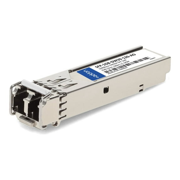 AddOn - SFP (mini-GBIC) transceiver module - 1GbE - 1000Base-DWDM - LC single-mode - up to 74.6 miles - 1546.12 nm - TAA Compliant