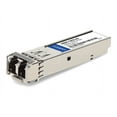 thumbnail image 1 of AddOn - SFP (mini-GBIC) transceiver module - 1GbE - 1000Base-CWDM - LC single-mode - up to 49.7 miles - 1290 nm - TAA Compliant - for HPE 93XX, E2520; HPE Aruba 2530, 2930F 24, 2930F 48, 5406; HPE ProCurve 5304, 1 of 4