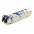 thumbnail image 1 of AddOn - SFP (mini-GBIC) transceiver module (equivalent to: Finisar FWLF15217D51) - 1GbE - 1000Base-CWDM - LC single-mode - up to 49.7 miles - 1510 nm - TAA Compliant, 1 of 3