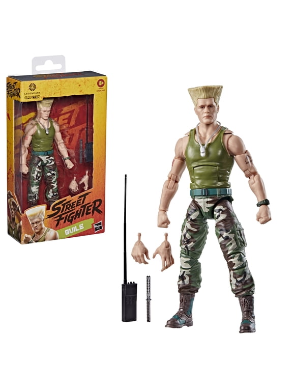 Guile Figure 6-Inch Collectible, Ages 8+